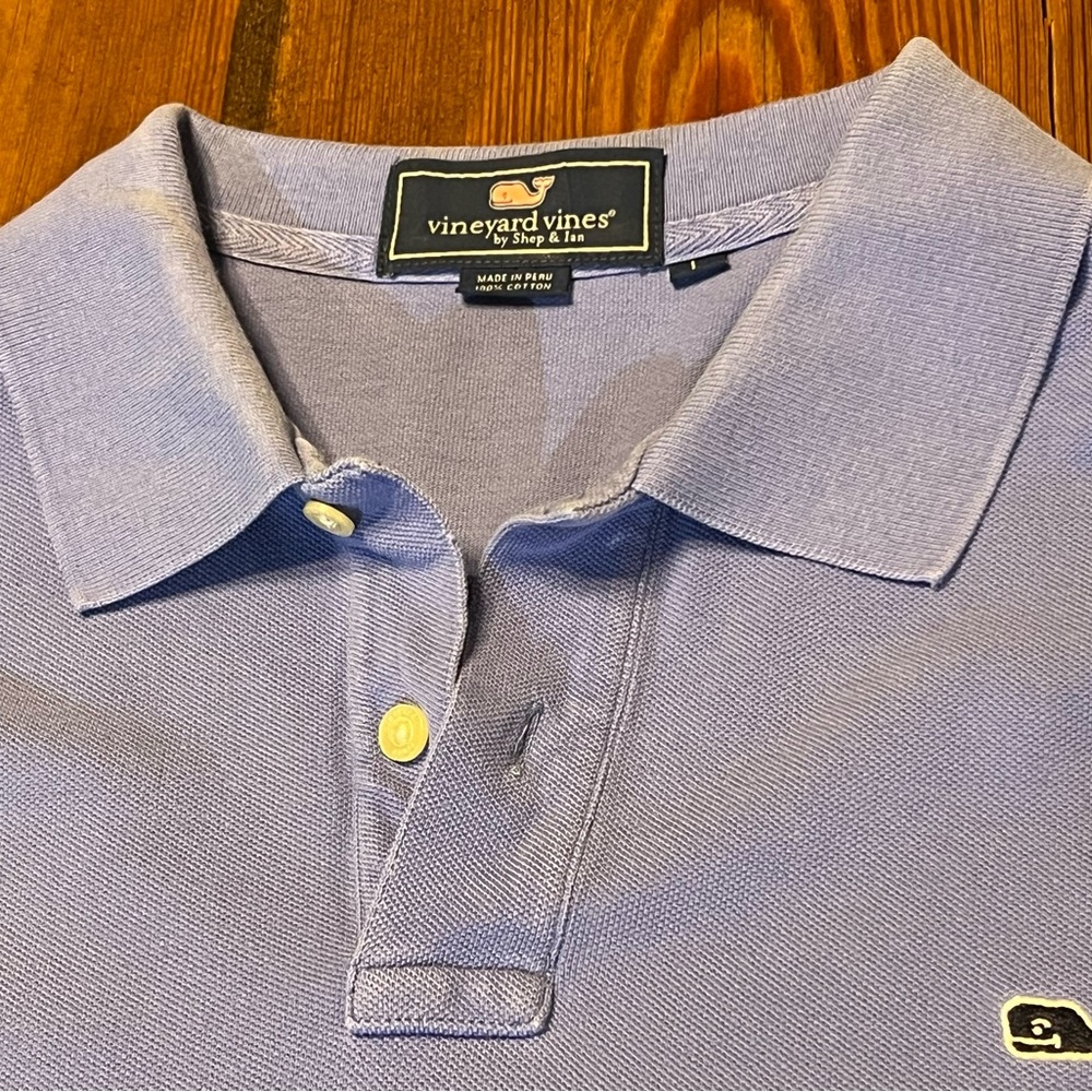 Vineyard Vines Purple Polo Shirt